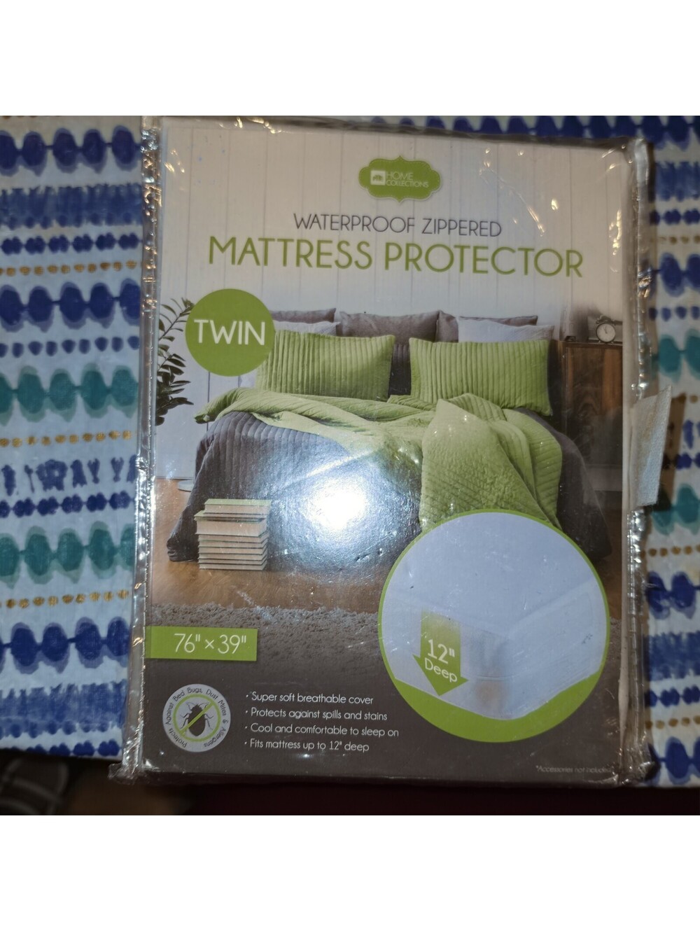 Mattress Cover Waterproof Bed Bedding Sheet Mattress Protector Fitted Twin Size